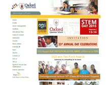 Tablet Screenshot of oxfordgrammarschool.com